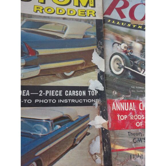 Vintage Custom Rodder Rods Illustrated Rodding Restyling Car Craft Magazines - Picture 5 of 14
